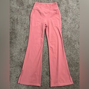 HALARA Pink Flared Leggings